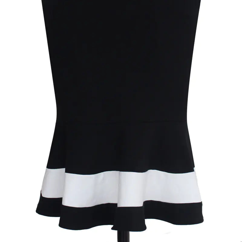 Mesh Patchwork Bodycon Dress for Women - Chic Party Wear